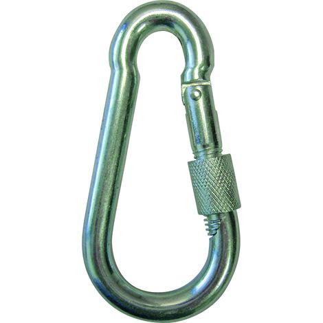 Mousqueton poire d.7x70 mm à vis zingué (par 10 pces) LEVAC - 5264DV