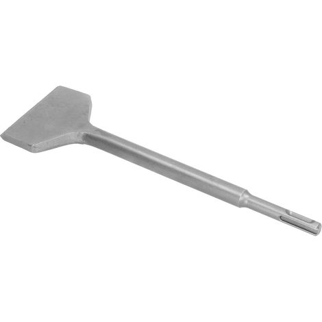 Ciseau à carrelage large, grattoir pour murs et sols, marteau de démolition rotatif à tige ronde, 7,6 cm x 25,4 cm (1/5)