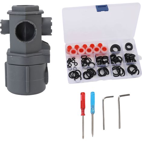 Llave para grifo multifuncional 16 en 1, llave hexagonal universal de 4 mordazas, herramienta para la instalación de grifos y fregaderos con accesorios para reparación de cocina.