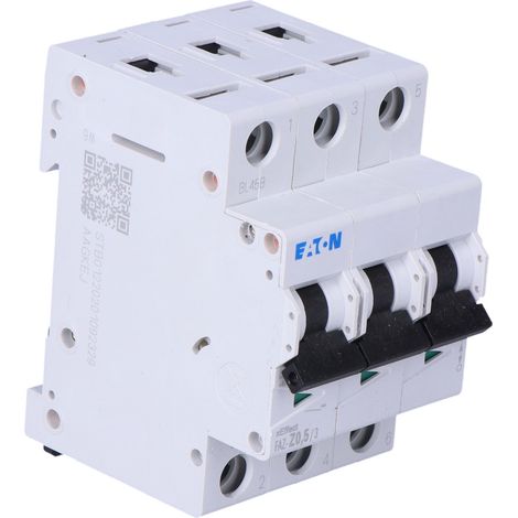 EATON DISJONCTEUR Z-CHAR 278918 0,5 A 3P (1/3)