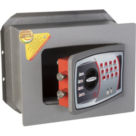Cassaforte a Muro Digitale con Pass Serie Technofort Technomax - 210X270X150Mm (1/5)