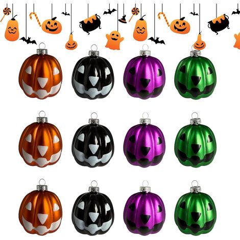 Boules Décoratives d'halloween Décoration Mignonne Ornements Halloween pour Automne Thanksgiving Maison Intérieur Mur Porte Fenêtre Porche Maison Hantée (1/5)