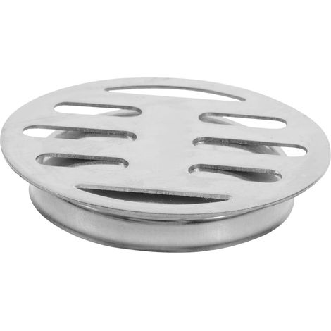 Couvercle De Siphon De Sol Grille De Drainage Sol Remplacement Du Couvercle Du Siphon De Sol Couvercle De Bonde De Compact Capteur De Cheveux Acier Inoxydable (1/5)