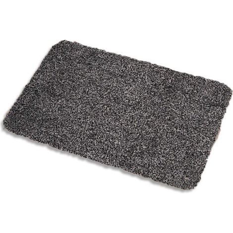 Tapis d'entrée lavable et antidérapant – Paillasson pour intérieur et extérieur couvert – Absorbant, anti-salissures et résistant à l'usure – Idéal pour couloir, terrasse, caravane et animaux de compa (1/5)