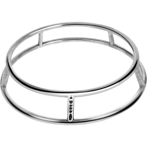 Dessous de plat en acier inoxydable, support isolant thermique pour casseroles, support tubulaire rond pour ustensiles de cuisine (1/4)
