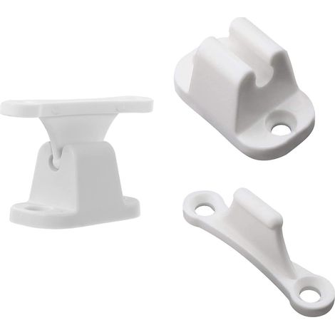 4 coppie di set di montaggio per porte Morsetto di fissaggio per fermaporta a forma di T Fermaporta Limitatori di arresto in nylon elastico per camper (1/5)
