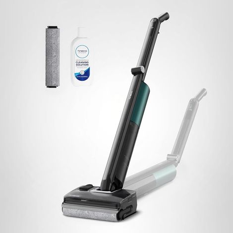 Tineco FLOOR ONE i7 Fold Aspirateur Laveur sans Fil, Aspiration 22 kPa, Anti-Emmêlement DualBlock, FlashDry 85°C, 50 Min d’Autonomie, Nettoyage Double Bord, Design Plat 180°