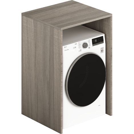 Copriasciugatrice in legno 71x65x105 colore olmo (1/2)