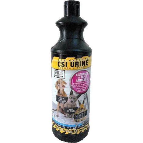 CSI URINE Lessivage de tapis 1L - Pour animaux (1/3)