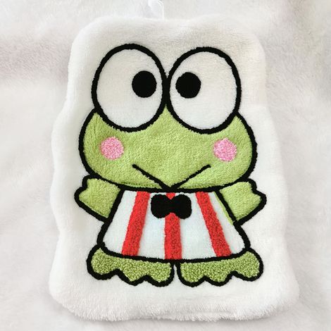 Serviette de toilette rapide Sanrio Hello Kitty Kuromi - Serviette suspendue mignonne en polaire corail avec un adorable motif de personnage pour la décoration, (1/5)