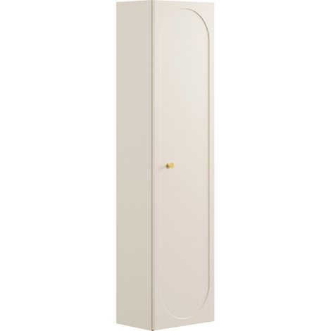 Colonna del bagno 1 anta Sanae beige sabbia