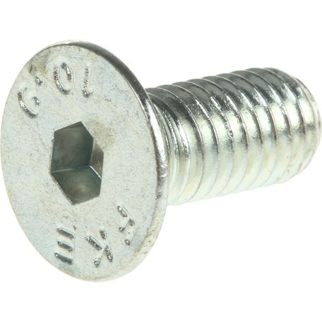 Vis à six pans creux, M5 x 12mm, tête Vis fraisée à tête creuse hexagonale, en Acier ( Prix pour Boîte de 50 )