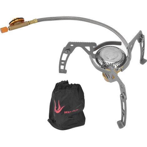 Poêle de Camping Mini Portable Pliable pour Randonnée et Extérieur (1/5)