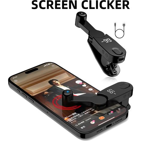Automatischer Handy-Flicker mit Clip-on-Bildschirm und Netzteil (1/5)