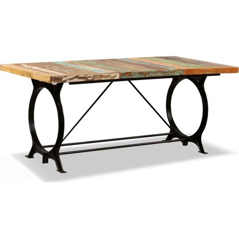 Maison Exclusive - Table à manger Bois de récupération massif 180 cm