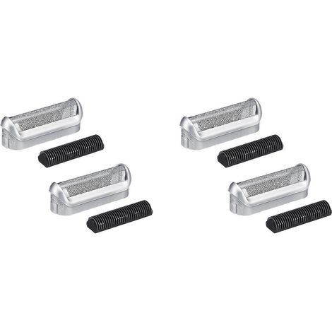 Lot de 4 de rechange Shaver Lame Cutter Foil kit Shaver Head de rechange pour Braun 5S P40 P50 P60 P70 P80 P90 M60 M90S (1/5)