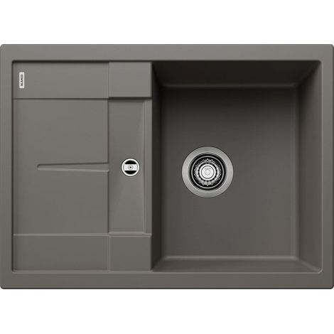 Evier Blanco Metra 45S Compact Silgranit - GRIS VOLCAN - Vidage : Automatique (1/4)