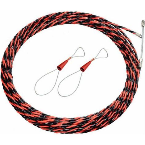 Aiguille Electricien Tire Fil Electrique Diamètre Aiguille Tire Fil, rétractable d'installation pour tire Cable et rallonge(15M) (1/4)