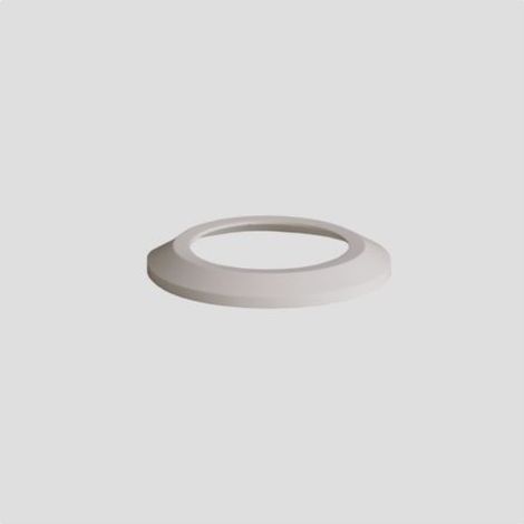 Sanit rosette Sanit DN90 58A06010099 blanc , hauteur 13mm