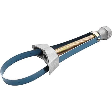 Oil Filter Wrench for Car, Truck and Motorcycle, Oil Filter Removal Tool, Strap Wrench, Adjustable Diameter 60mm to 120mm (1/5)