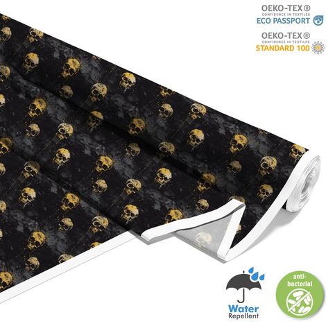 TESSUTI DECORATIVI PER ESTERNI OXFORD - Motivo Teschio I DX4794 (1/5)