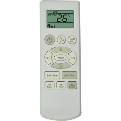 Télécommande de climatiseur compatible avec la télécommande de climatiseur d'origine TP14068 (1/4)