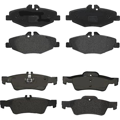 KIT PASTIGLIE FRENO ANTERIORI E POSTERIORI compatibile con MERCEDES-BENZ CLASSE E T-MODEL (S211) / PASTIGLIE FRENANTI AUTO OEM P 50 049,P 50 052 / SOSTITUZIONE DIRETTA / BASSA POLVERE / SILENZIOSO