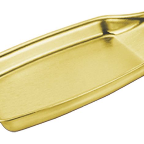 Quadratischer Schöpfkellenhalter aus Edelstahl 304, Ablage für Spatel, Sieb, Aufbewahrungsgestell für Reislöffel, Gold (1/5)