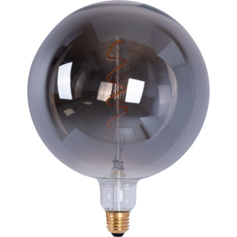 Dekorative LED Rauchglas Lampe „Smoky“ E27 G200 - Dimmbar - 4W -