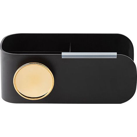 Support pour sèche-cheveux Salle de bain sans poinçon Support pour sèche-cheveux Hygiène des toilettes(noir) (1/5)