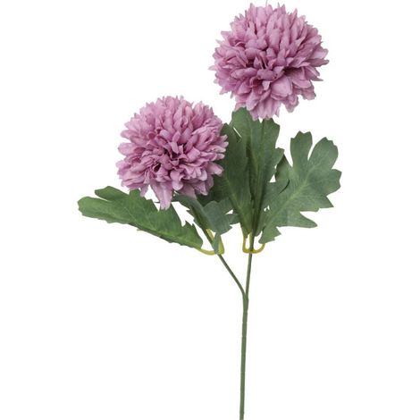 Ramo d'aglio doppio artificiale viola (1/2)