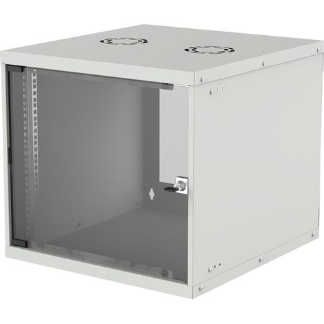 Intellinet Armadio di montaggio a parete 9U grigio RAL7035 (1/2)