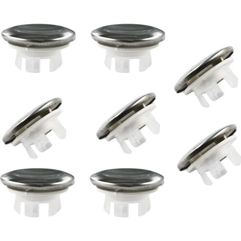 Bouchon Trop Plein - 22 23 24 mm - Pour Évier Cuisine Salle De Bain - 8 Pièces
