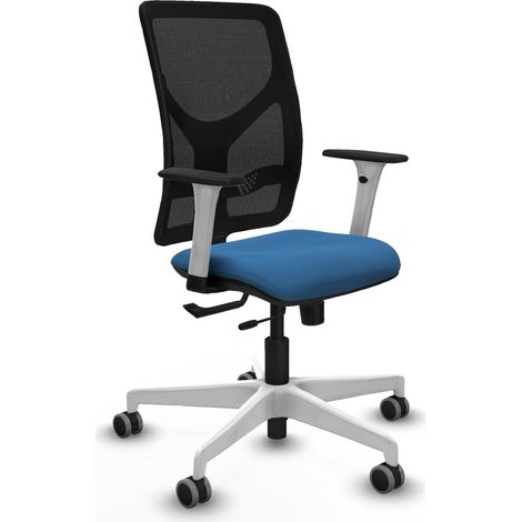 Bürostuhl piqueras y crespo Motilla hellblau Kunstleder (1/2)