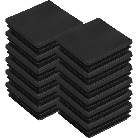 LIFKOME Lot de 100 embouts tubes carrés antidérapants en (1/5)