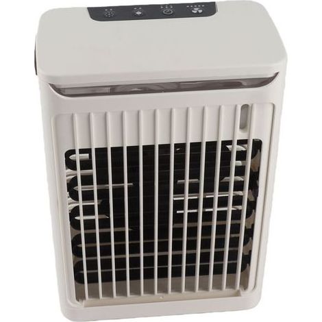 Climatiseur portable sans évacuation 680 ml, 5 vitesses, 2 modes brume froide, 7 LED, USB (1/5)