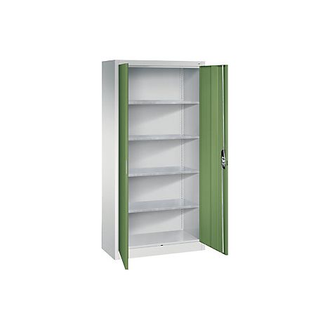 Armario de puertas batientes para taller H x A x P 1950 x 930 x (1/5)