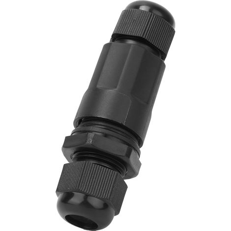 Connecteur étanche IP68 pour câble LED portable, prise mâle et femelle à 3 broches