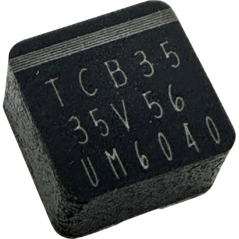 TRU COMPONENTS  Elektrolyt-Kondensator SMD 0604  56 µF 35 V 20 % (L x B x H) 6.5 x 6.5 x 4.0 mm 1 St