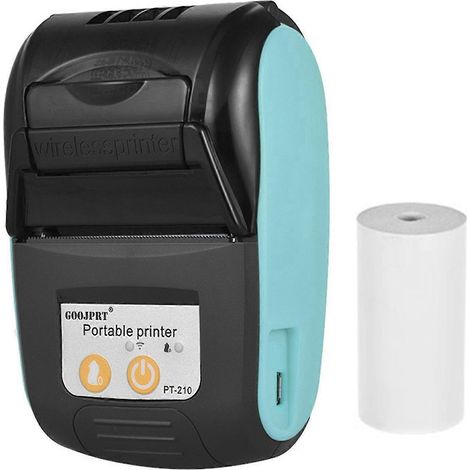 Presse thermique portable Pt-210, presse manuelle pour reçus de 58 mm (1/5)
