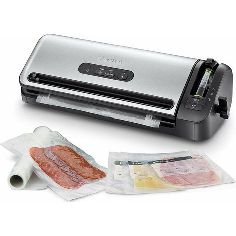 foodsaver EmballagePro confezionatrice sottovuoto in acciaio inossidabile moderno