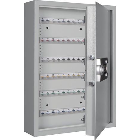 Armario para llaves SLE 120 H630xA460xP130mm Cerradura electrónica de 1 puerta Nº de ganchos 120 (1/5)
