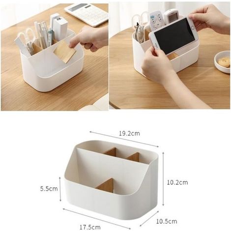 Organiseur de table multifonctionnel à 5 compartiments pour le bureau et la maison (1/5)