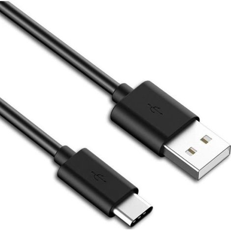 Cable de charge USB type C original pour Samsung Galaxy Tab A 10.1 2019 SM-T510 SM-T515 Couleur Noir (1/2)