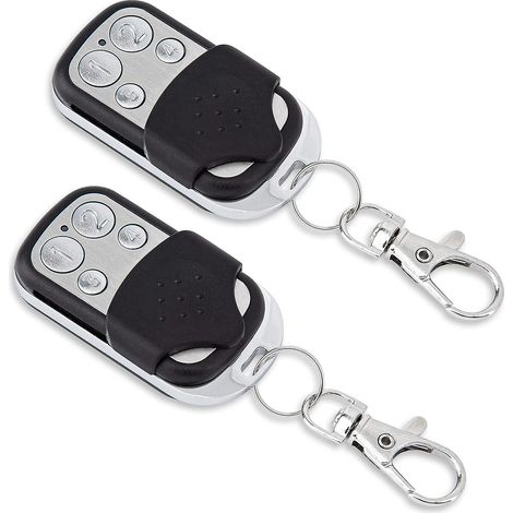 lot De 2 Metteurs De Rechange Pour Porte De Garage 433,92 Mhz 100 % Compatible Avec Novoferm Novotron 502 Max43-2, 504 Max43-4, 512 Mix43-2, Mnhs4 (1/5)