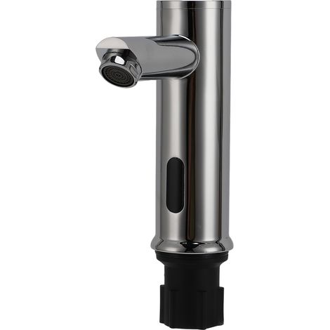 Robinet sans contact à filetage mâle G1/2, alimenté par piles, à détection de mouvement automatique, avec filtre (1/5)