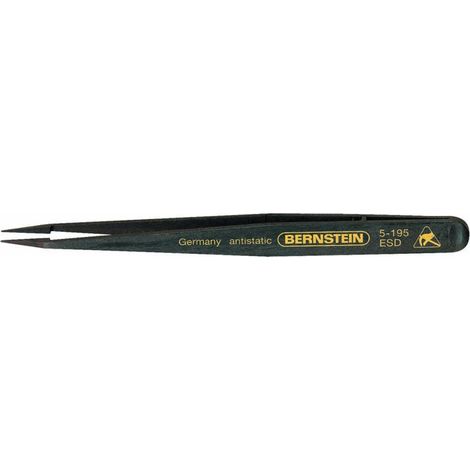 Bernstein Tools for Electronics 5-195 Präzisionspinzette NK7 Spitz, abgesetzt 120 mm