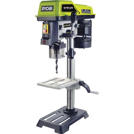 Perceuse à Colonne Filaire 390W RDP102L – 5 Vitesses, Mandrin 13mm, Pointeur Laser, Hauteur Réglable, Colonne Fonte (1/4)