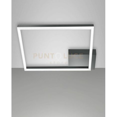BARD PLAFONIERA ANTRACITE NW A LED 4000K - 39W - 4050 lm DIMMERABILE C/ACC