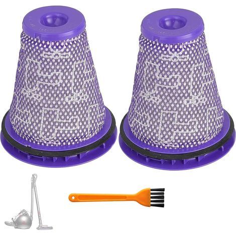 Filtri pre-motore di ricambio per aspirapolvere per Dyson Big Ball CY18 CY22 CY23 CY24 CY25 CY26 CY27 CY28 DY75 DY77 DY78 DC77 DC78, 2 filtri 1 spazzola di pulizia (1/5)